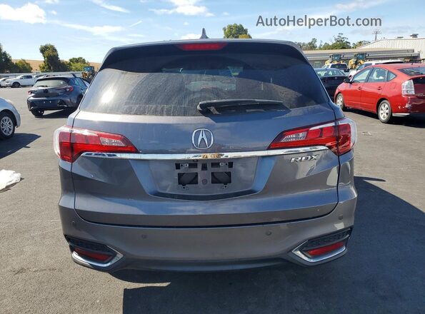 5J8TB3H72JL005437 2018 ACURA RDX Серый Вид сзади