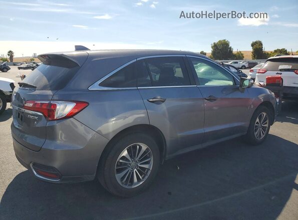5J8TB3H72JL005437 2018 ACURA RDX Серый Задняя правая четверть