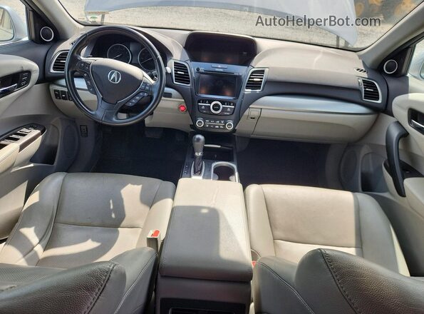 5J8TB3H79GL014936 2016 ACURA RDX Silver Widok deski rozdzielczej
