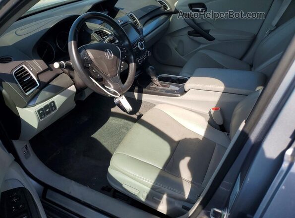 5J8TB3H79GL014936 2016 ACURA RDX Silver Widok wnętrza z przodu
