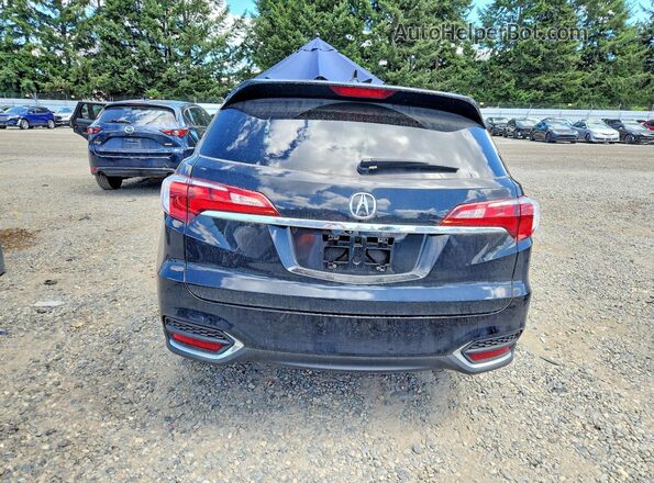 5J8TB4H35GL001863 2016 ACURA RDX Черный Вид сзади