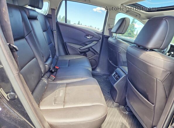 5J8TB4H35GL001863 2016 ACURA RDX Черный Вид задней части салона