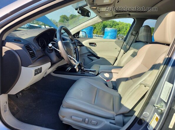 5J8TB4H38GL021797 2016 ACURA RDX Серебряный Вид салона спереди