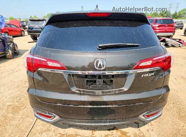 5J8TB4H39GL019895 2016 ACURA RDX Black Вид ззаду