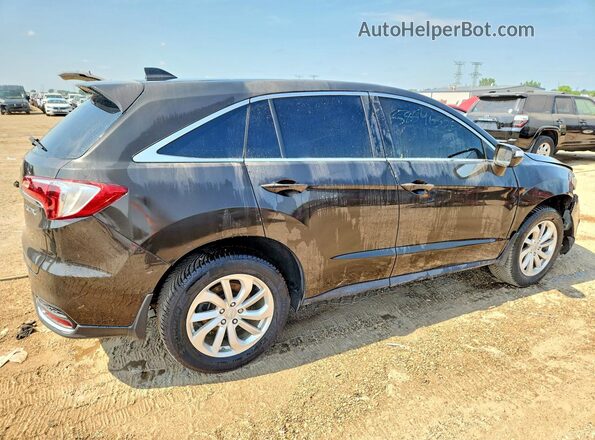 5J8TB4H39GL019895 2016 ACURA RDX Black Задня права чверть