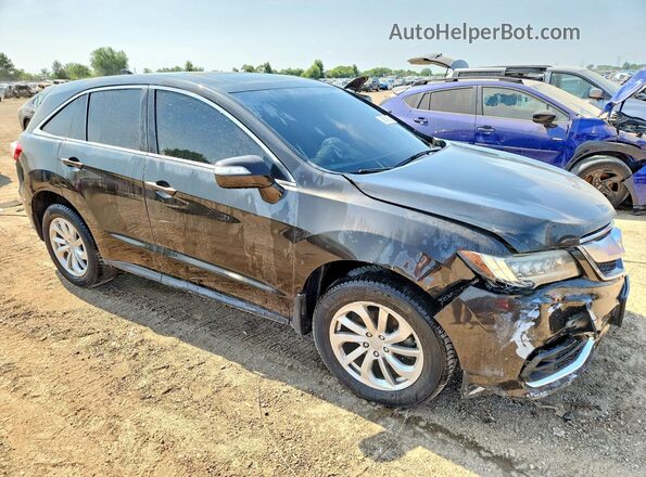 5J8TB4H39GL019895 2016 ACURA RDX Black Передня права чверть