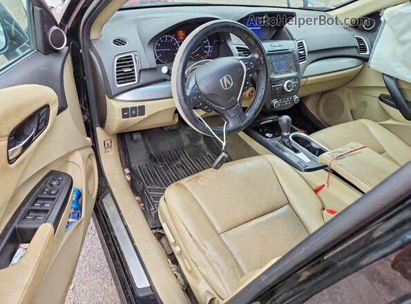 5J8TB4H50GL016708 2016 ACURA RDX Черный Вид панели приборов