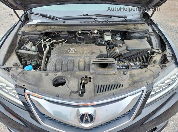 5J8TB4H50GL016708 2016 ACURA RDX Черный Вид подкапотного пространства