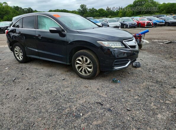 5J8TB4H50GL016708 2016 ACURA RDX Черный Передняя правая четверть