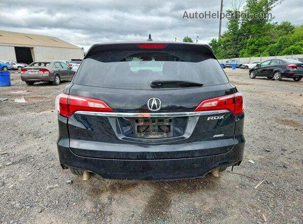 5J8TB4H50GL016708 2016 ACURA RDX Черный Вид сзади