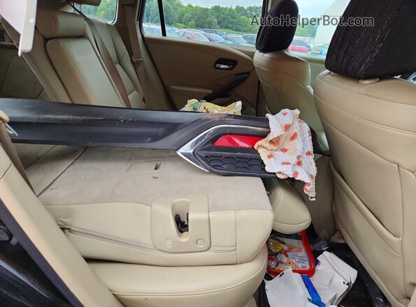 5J8TB4H50GL016708 2016 ACURA RDX Черный Вид задней части салона