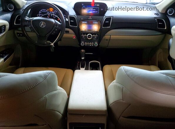 5J8TB4H55GL000875 2016 ACURA RDX Белый Вид панели приборов