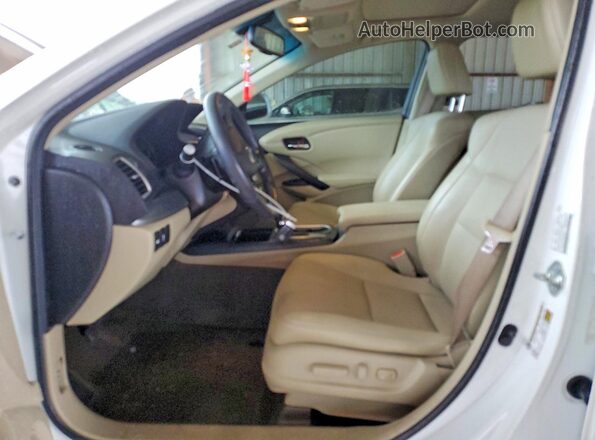 5J8TB4H55GL000875 2016 ACURA RDX Белый Вид салона спереди
