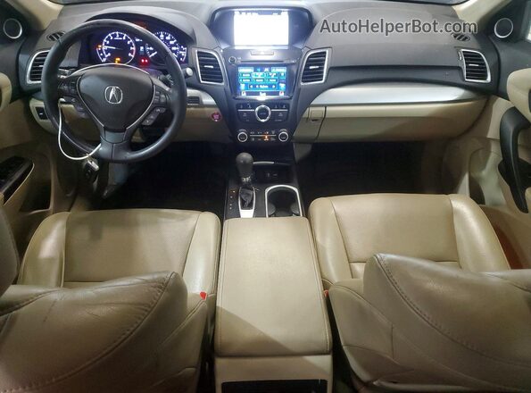 5J8TB4H55GL002190 2016 ACURA RDX White Вид панелі приладів