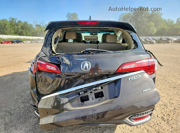 5J8TB4H55GL024688 2016 ACURA RDX Brown Rear view