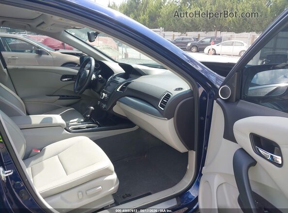 5J8TB4H55GL027896 2016 ACURA RDX Blue Vista interior delantera