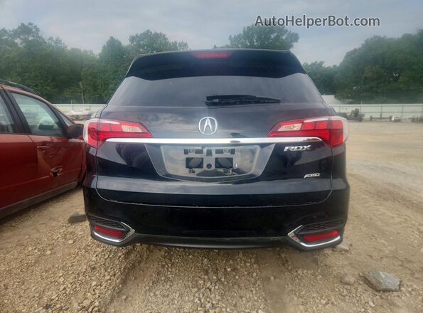 5J8TB4H56GL019838 2016 ACURA RDX Черный Вид сзади