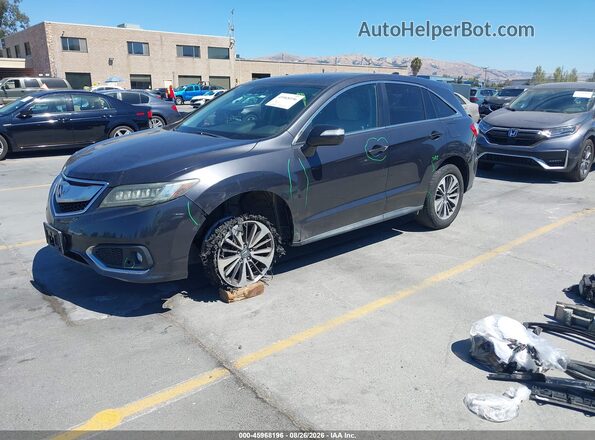 5J8TB4H76GL020747 2016 ACURA RDX Gray Vista tres cuartos delantera izquierda