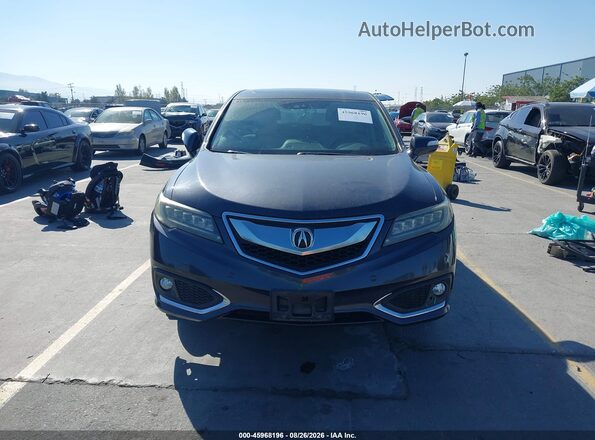5J8TB4H76GL020747 2016 ACURA RDX Gray Vista del cuadro de instrumentos