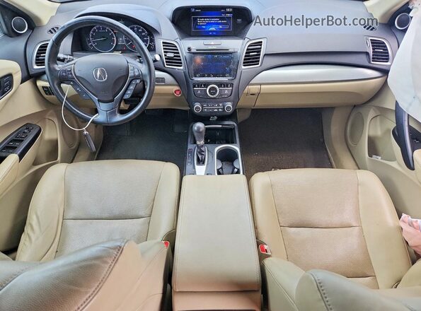 5J8TB4H79HL030447 2017 ACURA RDX Gray Vista del salpicadero