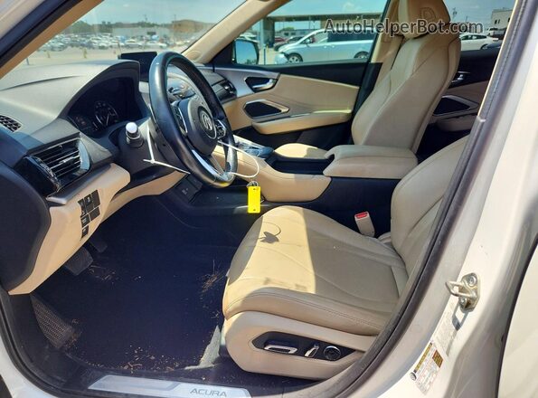5J8TC1H33KL006533 2019 ACURA RDX Белый Вид салона спереди