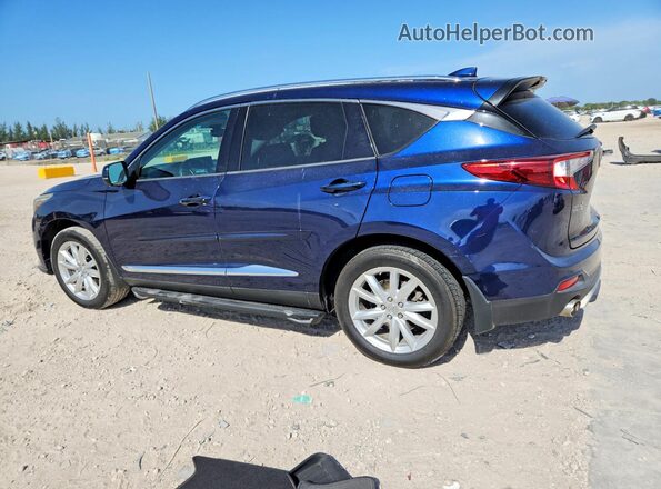 5J8TC1H34LL002234 2020 ACURA RDX Blue უკანა მარცხენა