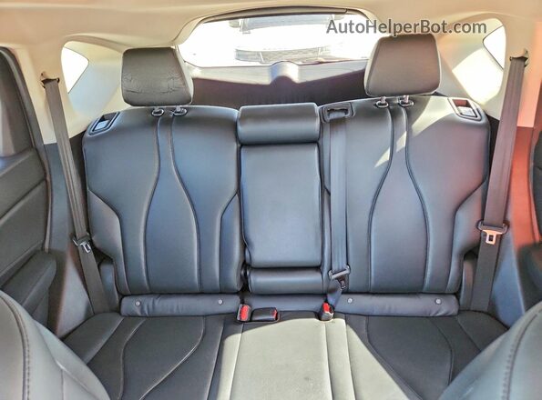 5J8TC1H34LL002234 2020 ACURA RDX Blue უკანა სავარძლების ხედი