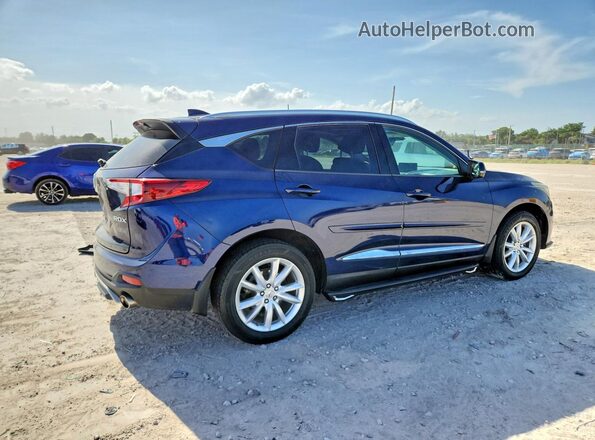 5J8TC1H34LL002234 2020 ACURA RDX Blue უკანა მარჯვენა