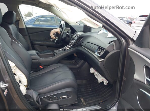 5J8TC1H34ML017852 2021 ACURA RDX Gray Front interior view