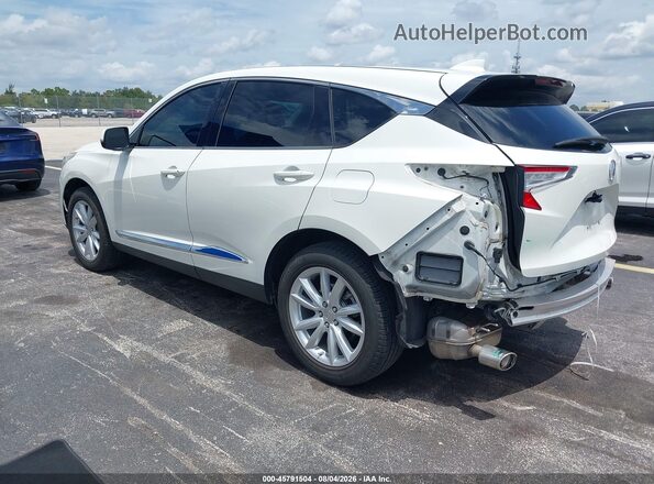 5J8TC1H36KL002802 2019 ACURA RDX White უკანა მარცხენა