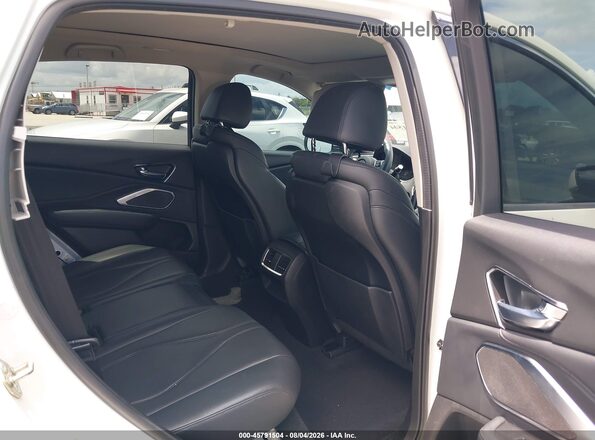 5J8TC1H36KL002802 2019 ACURA RDX White VIN კოდის სტიკერის ხედი