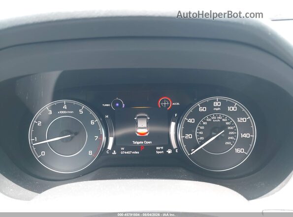 5J8TC1H36KL002802 2019 ACURA RDX White უკანა სავარძლების ხედი