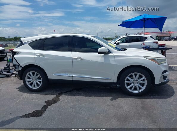 5J8TC1H36KL002802 2019 ACURA RDX White უკანა სალონის ხედი