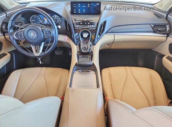 5J8TC1H37KL016966 2019 ACURA RDX White Widok deski rozdzielczej
