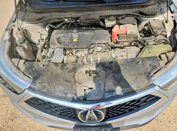 5J8TC1H39LL021457 2020 ACURA RDX Серебряный Вид задней части салона