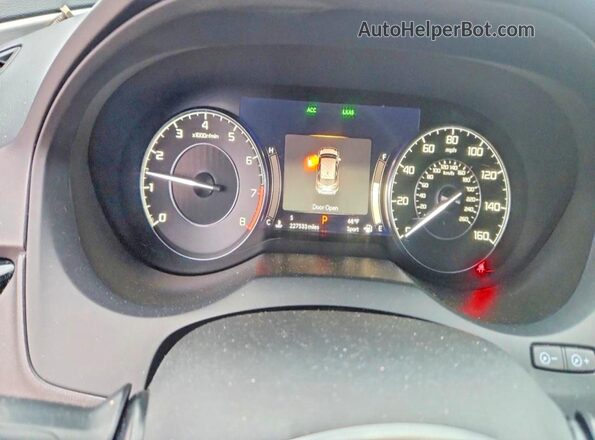 5J8TC1H3XML001655 2021 ACURA RDX Белый Вид щитка приборов