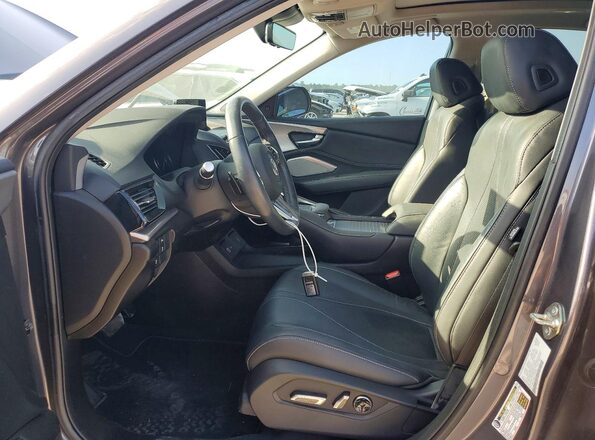 5J8TC1H50LL021834 2020 ACURA RDX Gray Widok wnętrza z przodu
