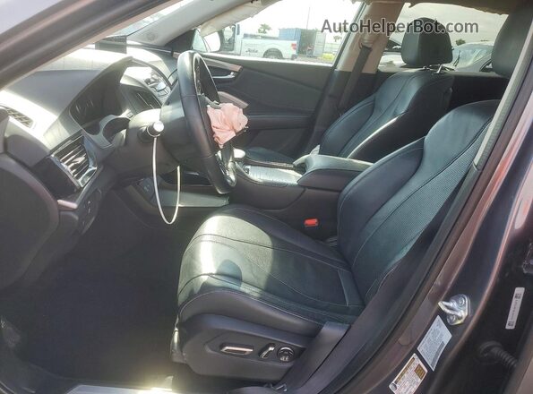 5J8TC1H51ML007779 2021 ACURA RDX Gray Вид салону спереду