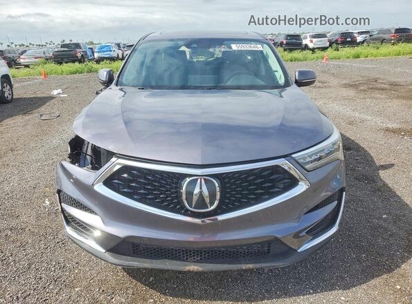 5J8TC1H51ML007779 2021 ACURA RDX Gray Вид спереду