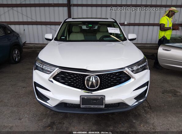 5J8TC1H51ML009919 2021 ACURA RDX White Widok zestawu wskaźników