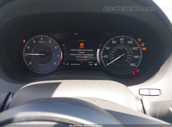 5J8TC1H52ML004549 2021 ACURA RDX Silver Widok tylnych siedzeń