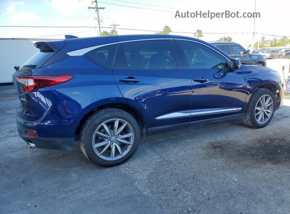 5J8TC1H54ML021515 2021 ACURA RDX Blue Tył prawy
