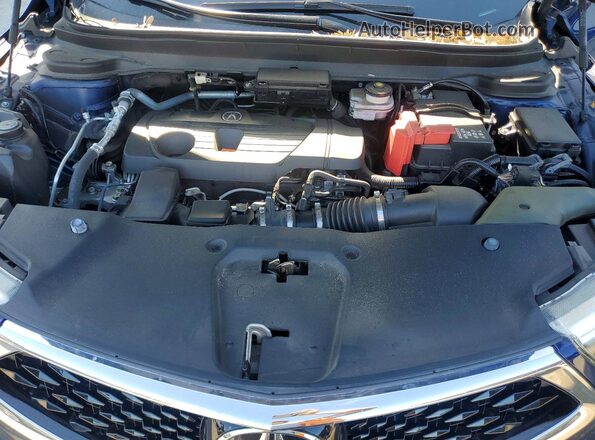 5J8TC1H54ML021515 2021 ACURA RDX Blue Widok komory silnika