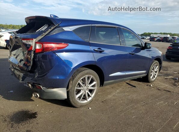 5J8TC1H58LL000293 2020 ACURA RDX Синий Задняя правая четверть