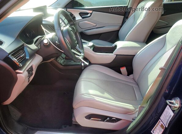 5J8TC1H58LL000293 2020 ACURA RDX Синий Вид салона спереди