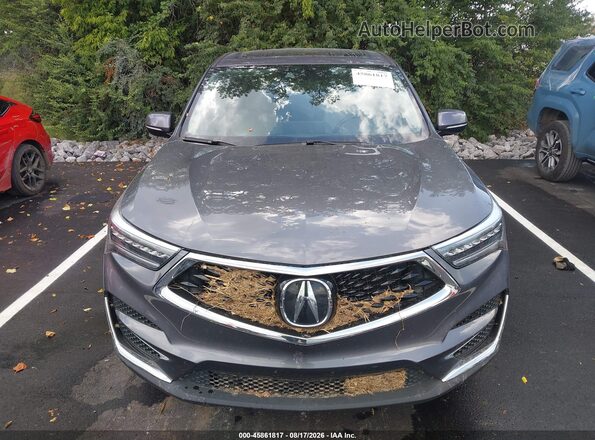 5J8TC1H58LL006224 2020 ACURA RDX Gray Instrument cluster view