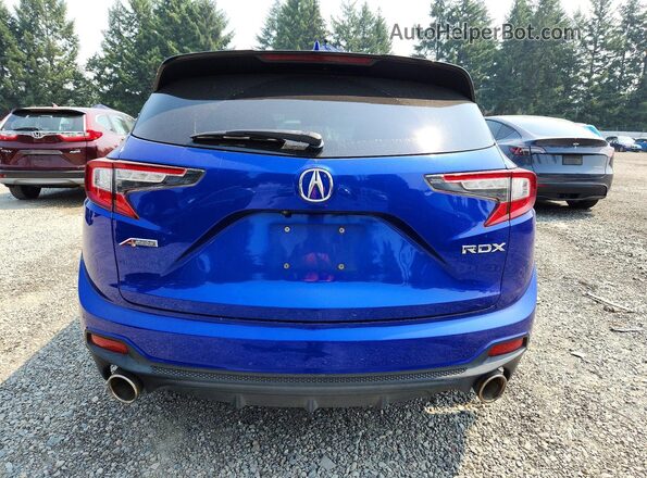 5J8TC1H60ML019074 2021 ACURA RDX Blue Vista trasera