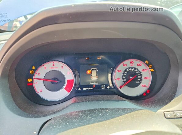 5J8TC1H60ML019074 2021 ACURA RDX Blue Vista del cuadro de instrumentos