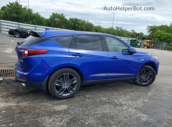 5J8TC1H62NL000236 2022 ACURA RDX Синий Задняя правая четверть