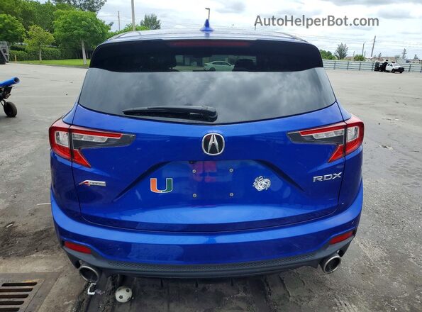 5J8TC1H62NL000236 2022 ACURA RDX Синий Вид сзади